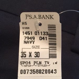 Jos. A. Bank Pants - Men's Jos. A. Bank Dress Pants Size 35x30. Jos. A. Bank Pants - Men's Jos. A. Bank Dress Pants Size 35x30.